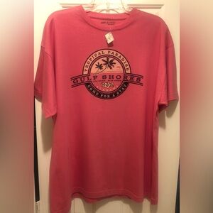 New Women’s size XL Surf Style pink t-shirt.